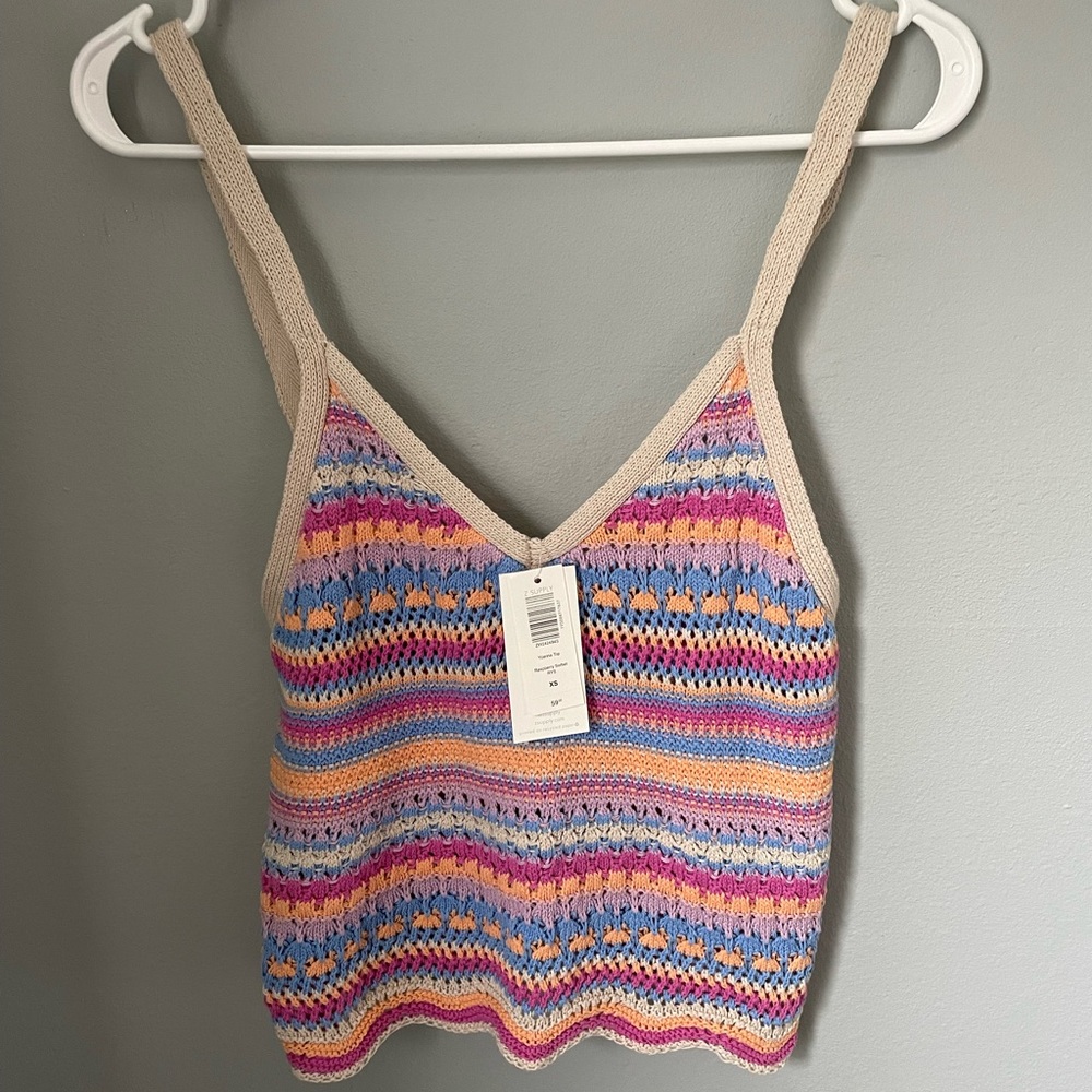 Z Supply Yoanna Tank Raspberry Sorbet